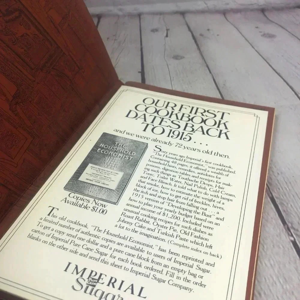 Vintage imperial sugar cookbooks